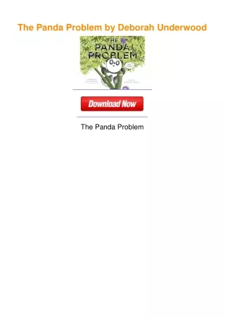 The Panda Problem by Deborah Underwood