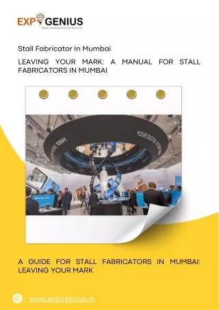 stall fabricator in mumbai