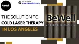 Cold Laser Therapy Solutions in Los Angeles