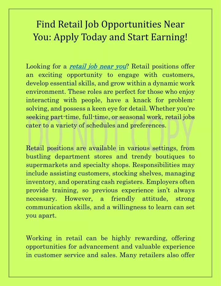 Walmart Careers 2025: How To Apply For Jobs Near You PPT - Find Retail Job Opportunities Near You Apply Today and Start