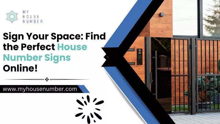 sign your space find the perfect house number