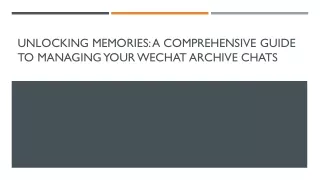 unlocking memories a comprehensive guide