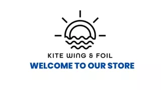 Kitewing and Foil Harnessing Wind and Water