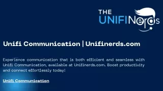 unifi communication unifinerds com