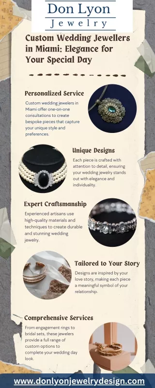 Custom Wedding Jewellers in Miami Elegance for Your Special Day