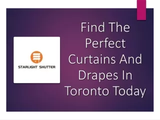 Elevate Your Home's Style With Premium Curtains And Drapes In Toronto