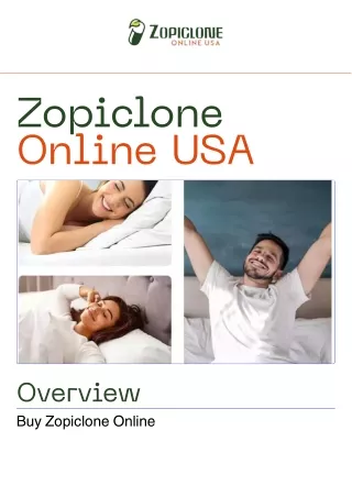 Zopiclone Pills Online - www.zopicloneonlineusa.com