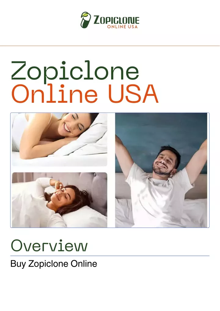 zopiclone online usa