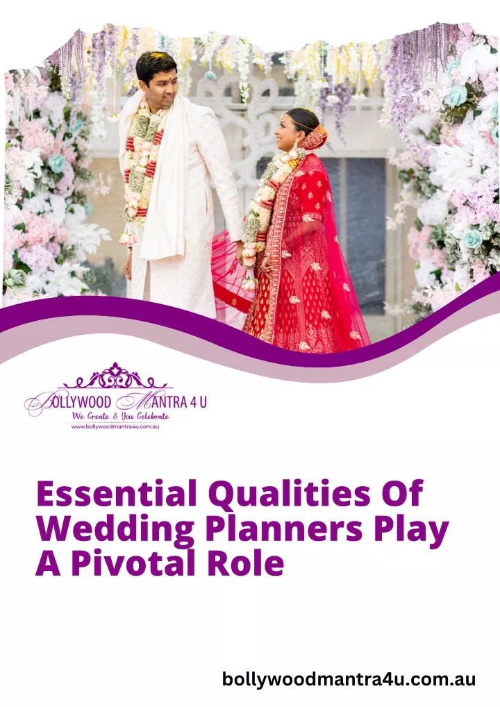 essential qualities of wedding planners play