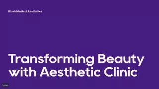 Medical aesthetic treatment Clinic in Harrogate  Blush Medical Aesthetics