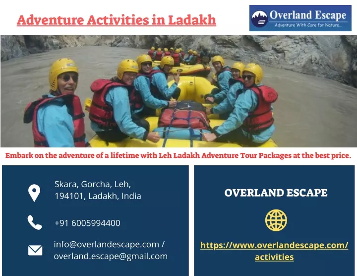 adventure activities in ladakh