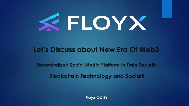 let s discuss about new era of web3 decentralized