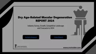 dry age related macular degeneration report 2024