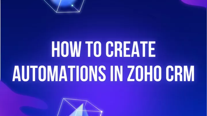 presentation on zoho crm