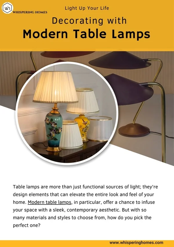 PPT - Light Up Your Life Decorating with Modern Table Lamps PowerPoint ...