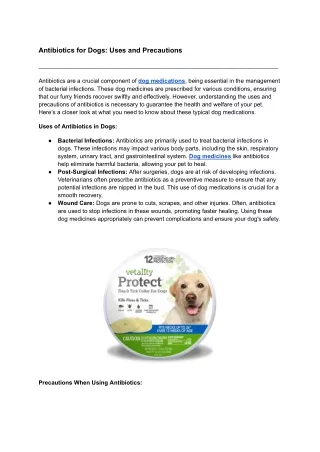 Dog medications __ PDF Sharing