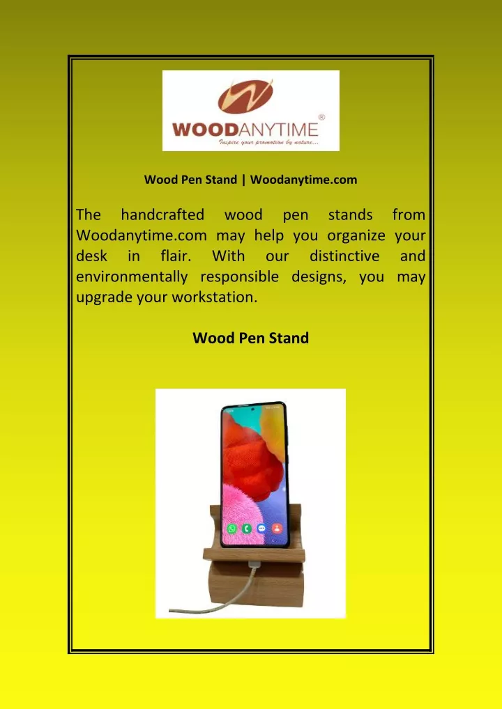 wood pen stand woodanytime com