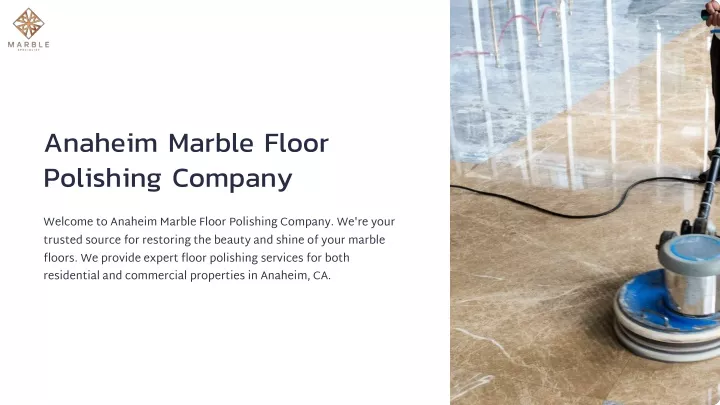 anaheim marble floor polishing company