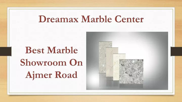 dreamax marble center