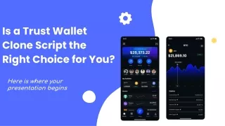 Trust Wallet Clone Script: Build a Secure Crypto Wallet App