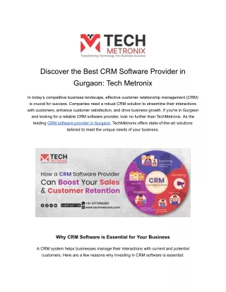 discover the best crm software provider