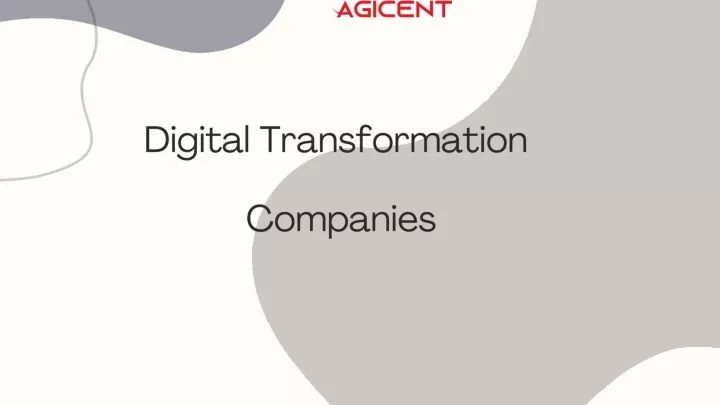 digital transformation companies