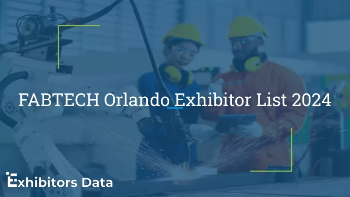 fabtech orlando exhibitor list 2024