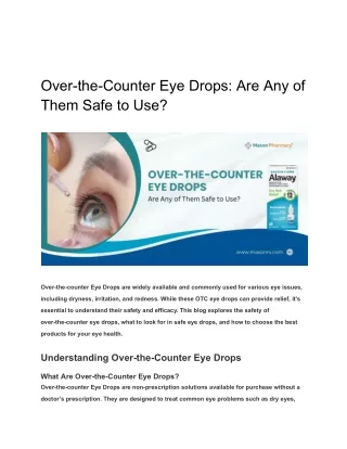 Over-the-Counter Eye Drops_ Are Any of Them Safe to Use_