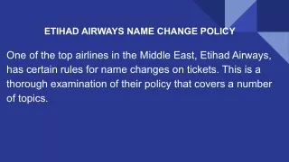 etihad airways name change policy