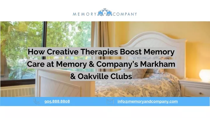 how creative therapies boost memory care