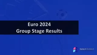 Euro 2024 Predictions - Group Stage Results