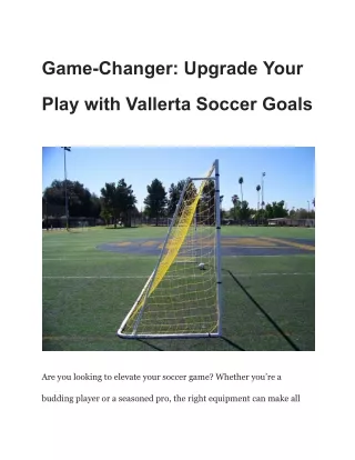 game changer upgrade your