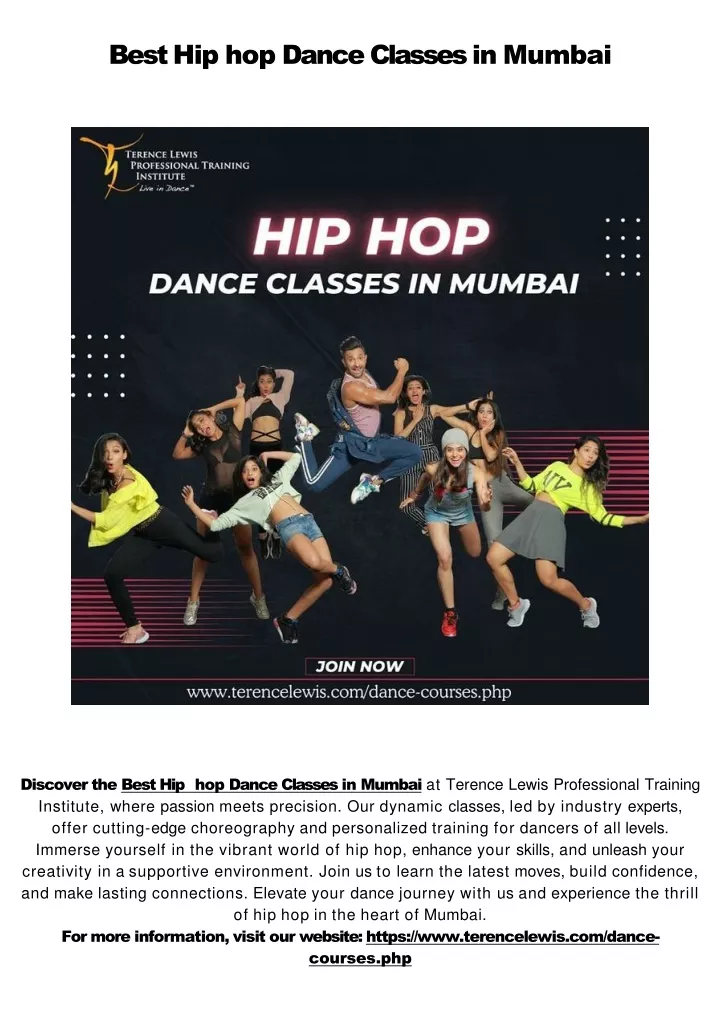 best hip hop dance classes in mumbai