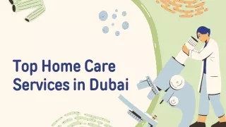 Top Home Care Services in Dubai