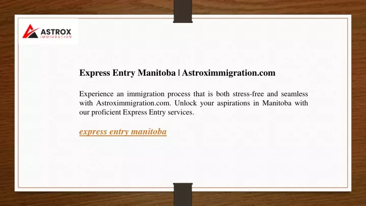 express entry manitoba astroximmigration