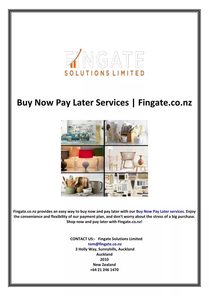 buy now pay later services fingate co nz