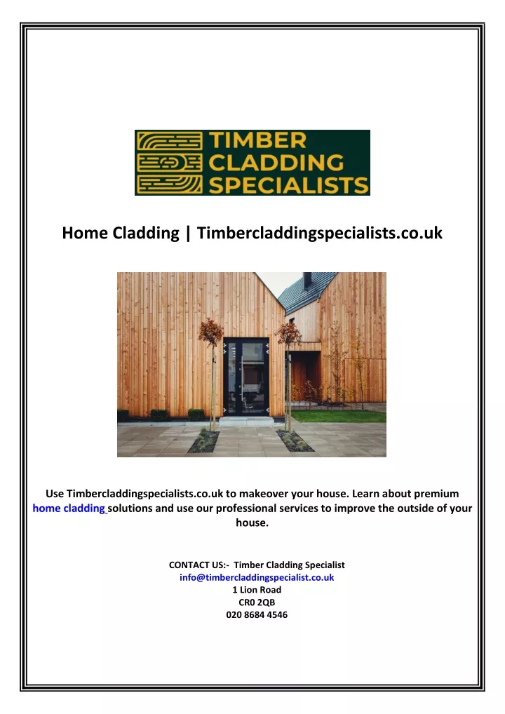 home cladding timbercladdingspecialists co uk