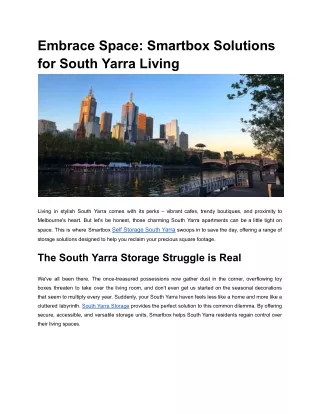 Embrace Space_ Smartbox Solutions for South Yarra Living