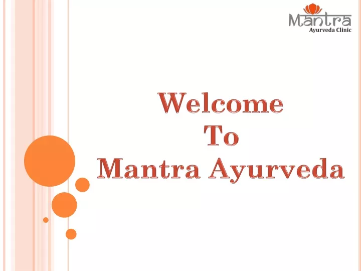 welcome to mantra ayurveda