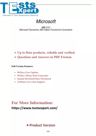 Ace the MB-210 Microsoft Dynamics 365 Sales Functional Consultant Exam