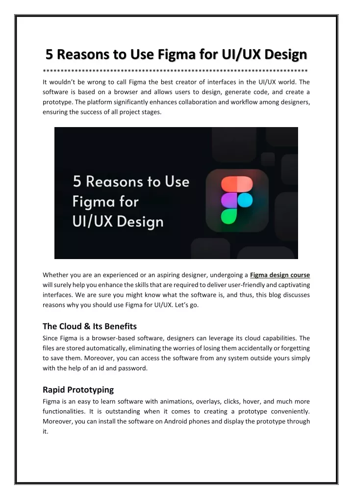 5 reasons to use figma for ui ux design