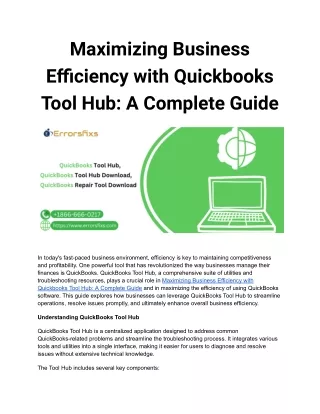 maximizing business efficiency with quickbooks