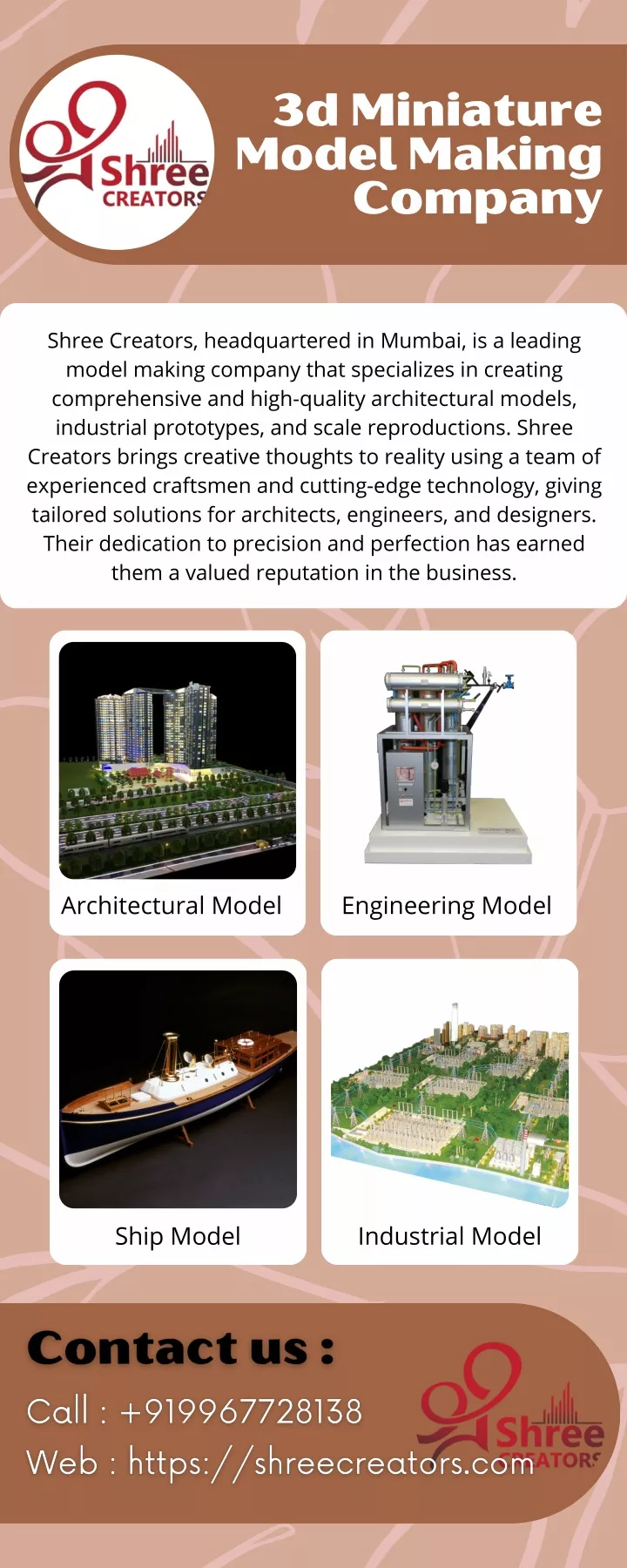 3d miniature model making company