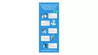Top 5 Reasons to Choose Gentle Pediatrics in Sugar Land for Your Child’s Health