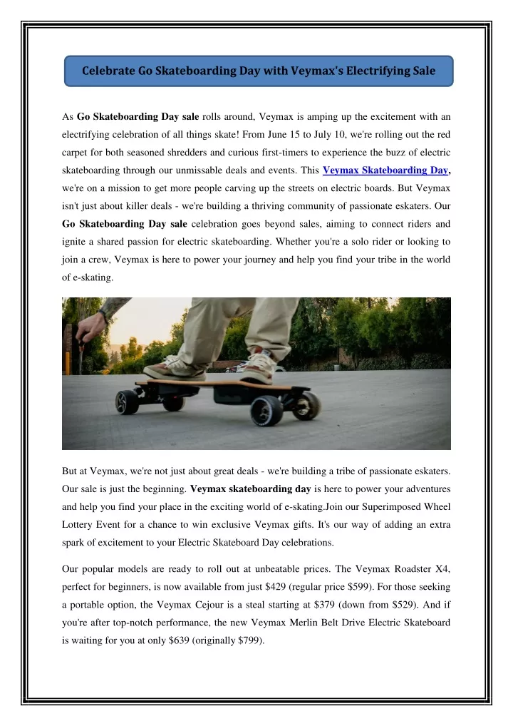 celebrate go skateboarding day with veymax