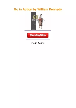 Go in Action by William Kennedy