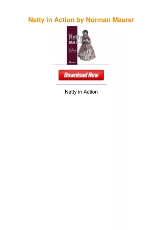 Netty in Action by Norman Maurer