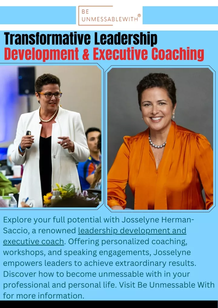 transformative leadership development executive