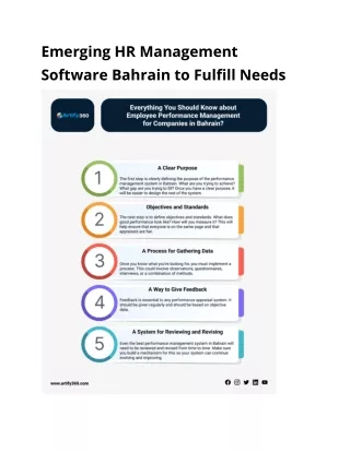 Emerging HR Management Software Bahrain to Fulfill Needs