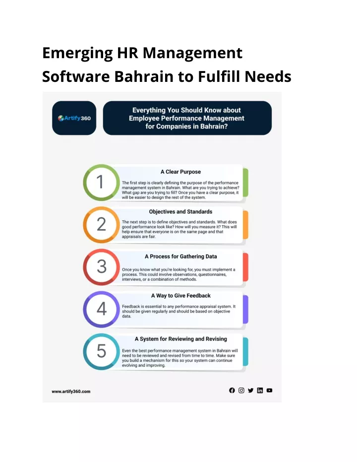 emerging hr management software bahrain